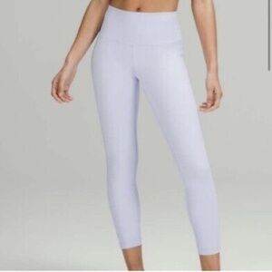 Lululemon Wunder Under High-Rise Tight 25" - Pastel Blue - Size 4